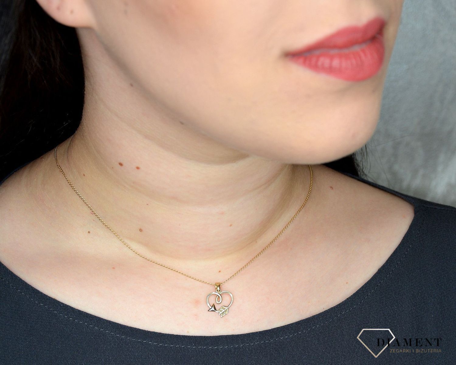 Złoty łańcuszek 585 delikatna pancerka 2 mm DIA-LAN-3156-585 2mm (1).jpg